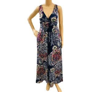 XOXO Parsley Crisscross Back Maxi Dress